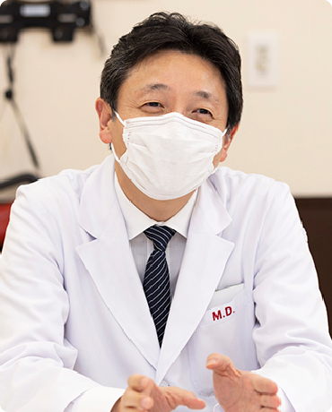 写真：集学的がん診療センター長/副院長　佐々木 治一郎 先生
