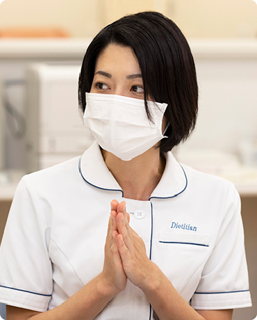 写真：管理栄養士　菊池 奈穂子 さん